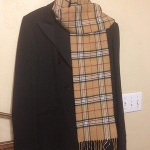 V. FRASS Cashmink plaid scarf